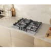 NEFF T26CIH8N0 Piano Cottura A Gas In Acciaio Inox, 60 Cm, FlameSelect