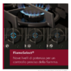 NEFF T26CIH8N0 Piano Cottura A Gas In Acciaio Inox, 60 Cm, FlameSelect
