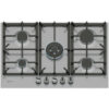 NEFF T27CIQ8N0 Piano Cottura A Gas In Acciaio Inox - 75 Cm