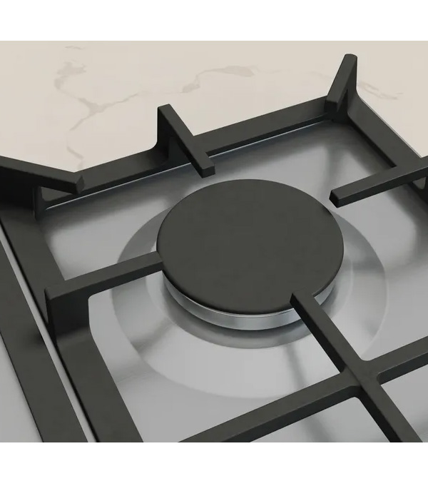 NEFF T27CIQ8N0 Piano Cottura A Gas In Acciaio Inox - 75 Cm