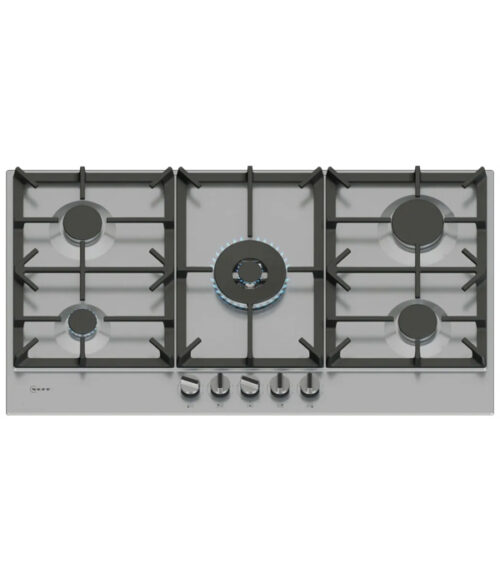 NEFF T29CIR8N0 Piano Cottura A Gas In Acciaio Inox - 90 Cm