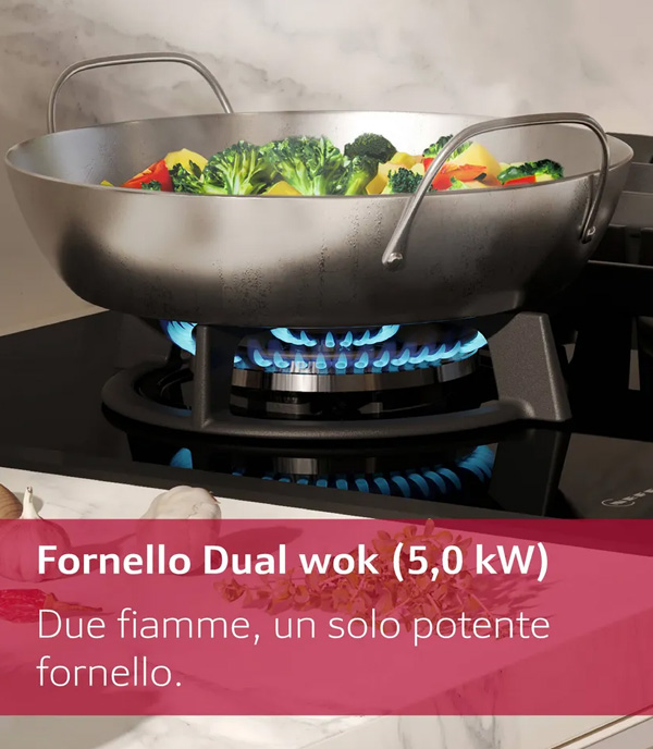 NEFF T29CIR8N0 Piano Cottura A Gas In Acciaio Inox - 90 Cm