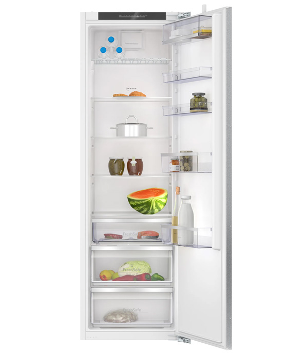 NEFF KI1813DD0 Frigorifero monoporta, cerniere piatte Classe D, h.177,2cm, SoftClose