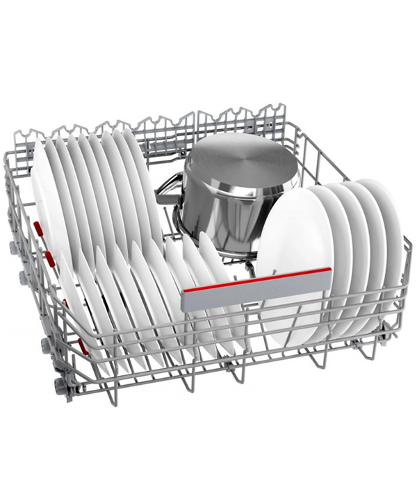 BOSCH SMI6ECS00E Lavastoviglie da incasso con frontalino, 60 cm, Acciaio
