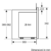 Bosch BEL524MS0 Microonde da incasso Acciaio