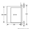 Bosch BEL524MS0 Microonde da incasso Acciaio
