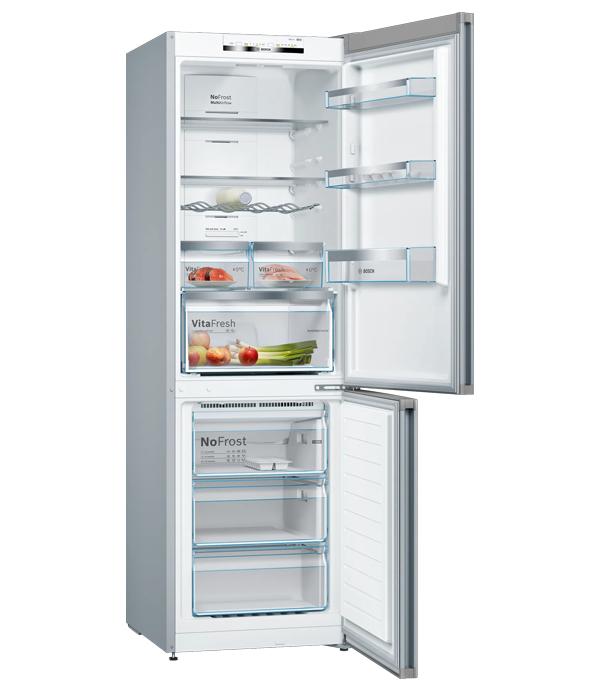 BOSCH KGN36IJEB Frigorifero Combinato da Libero Posizionamento
