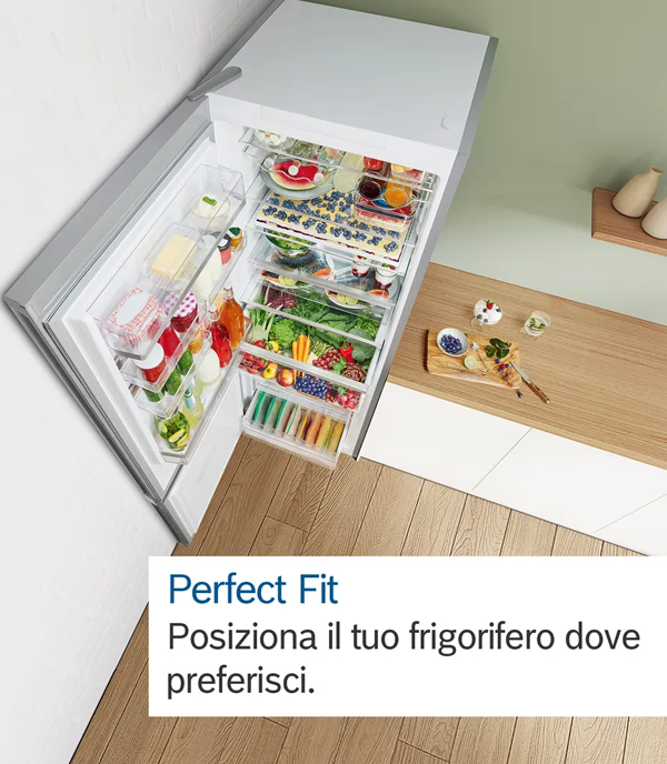 BOSCH KGN36IJEB Frigorifero Combinato da Libero Posizionamento