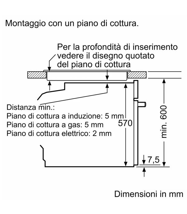 NEFF B2ACJ7AG3 Forno Pirolitico, EasyClean, Air Fry, DisplayTouch, Graphite Grey