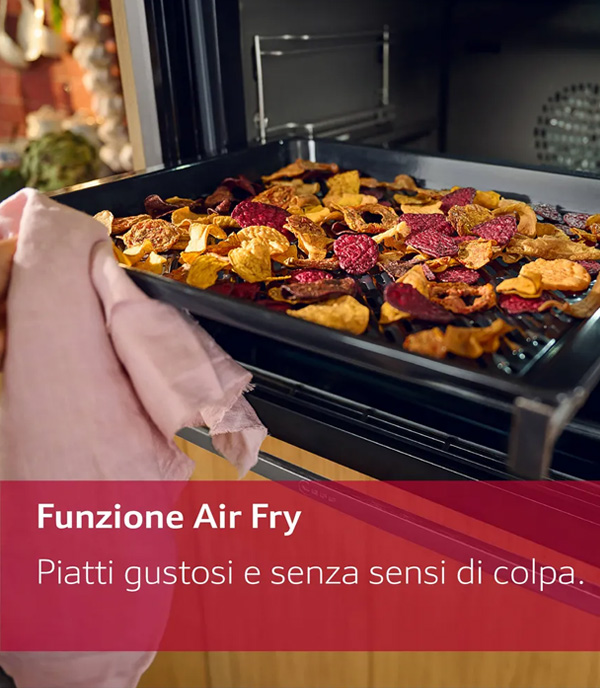 NEFF B2ACJ7AG3 Forno Pirolitico, EasyClean, Air Fry, DisplayTouch, Graphite Grey