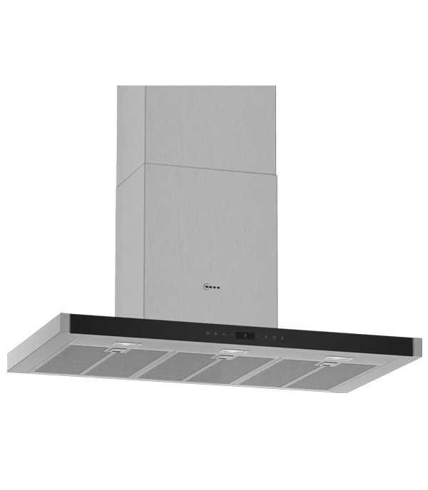 NEFF D95BMP5N0 Cappa aspirante per montaggio a muro, 90 cm, acciaio inox