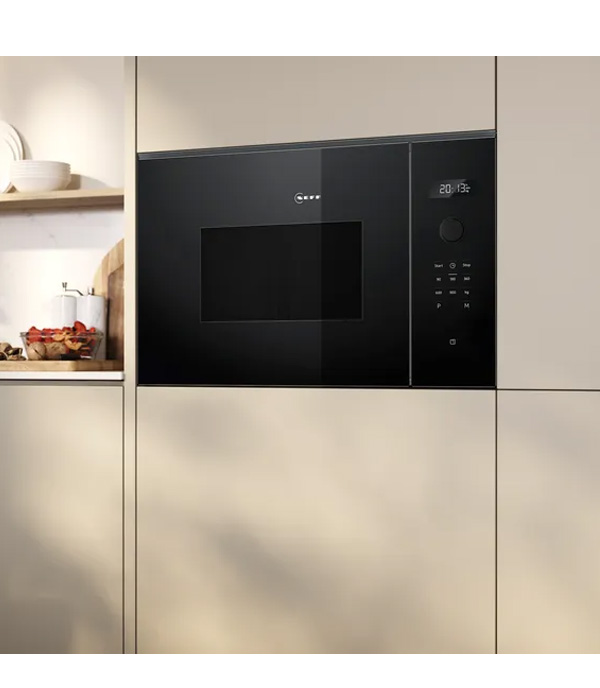 NEFF HLAWD53K0 Microonde 38 cm, Nero