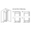 NEFF KI1813DD0 Frigorifero monoporta, cerniere piatte Classe D, h.177,2cm, SoftClose