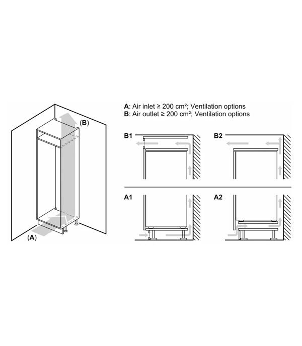 NEFF KI1813DD0 Frigorifero monoporta, cerniere piatte Classe D, h.177,2cm, SoftClose