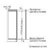 NEFF KI1813DD0 Frigorifero monoporta, cerniere piatte Classe D, h.177,2cm, SoftClose