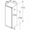 NEFF KI2822FE0 Frigorifero monoporta con cella freezer Classe E, h.178 cm, HydroFresh