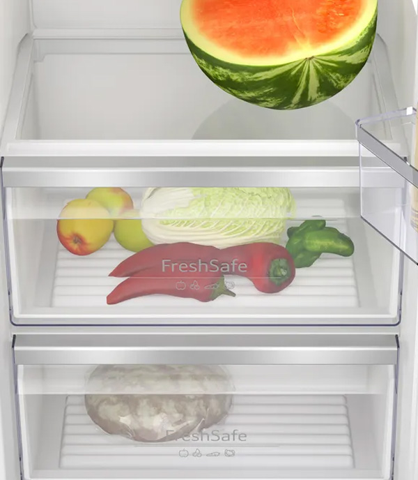 NEFF KI2822FE0 Frigorifero monoporta con cella freezer Classe E, h.178 cm, HydroFresh