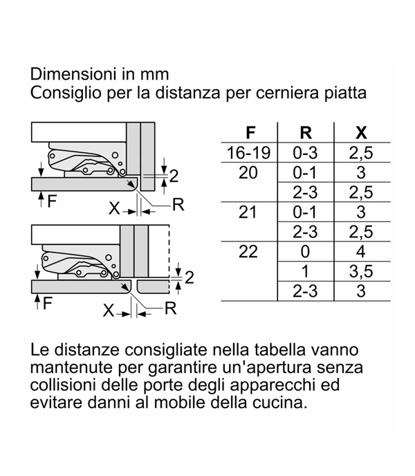 NEFF KI7962FD0 Frigorifero Combinato da incasso, 193.5 x 55.8 cm, cerniera piatta