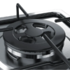 BOSCH PGH6B5B80 Piano cottura a gas, 60 cm, acciaio inox