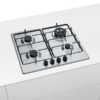 BOSCH PGH6B5B80 Piano cottura a gas, 60 cm, acciaio inox