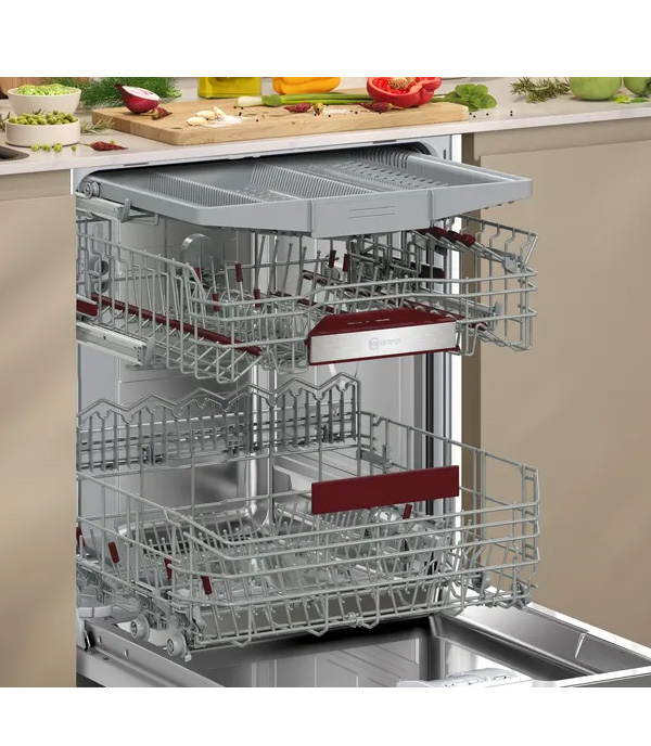 NEFF S145ECS15E Lavastoviglie da Incasso con frontalino, 60 cm