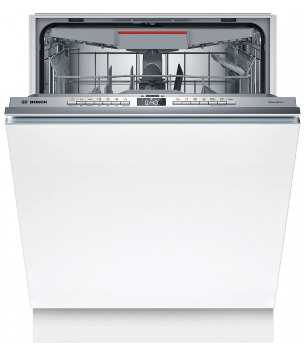 BOSCH SMT4ECX21E  Lavastoviglie da incasso a scomparsa totale, 60 cm, Cerniere Sliding