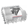 BOSCH SMT4ECX21E  Lavastoviglie da incasso a scomparsa totale, 60 cm, Cerniere Sliding