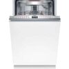 BOSCH SPH6ZMX17E Lavastoviglie da incasso a scomparsa totale, 45 cm, Cerniere Sliding