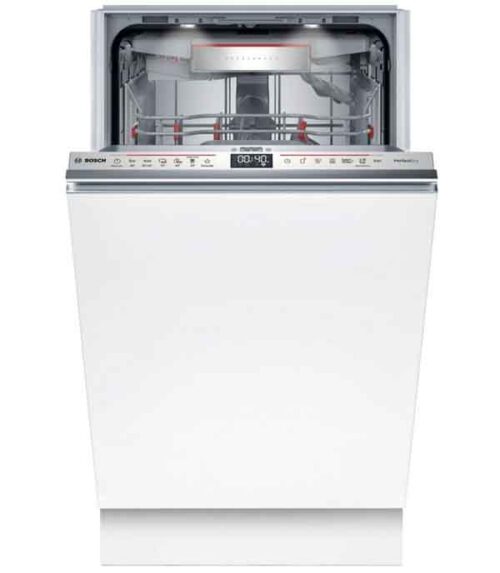BOSCH SPH6ZMX17E Lavastoviglie da incasso a scomparsa totale, 45 cm, Cerniere Sliding