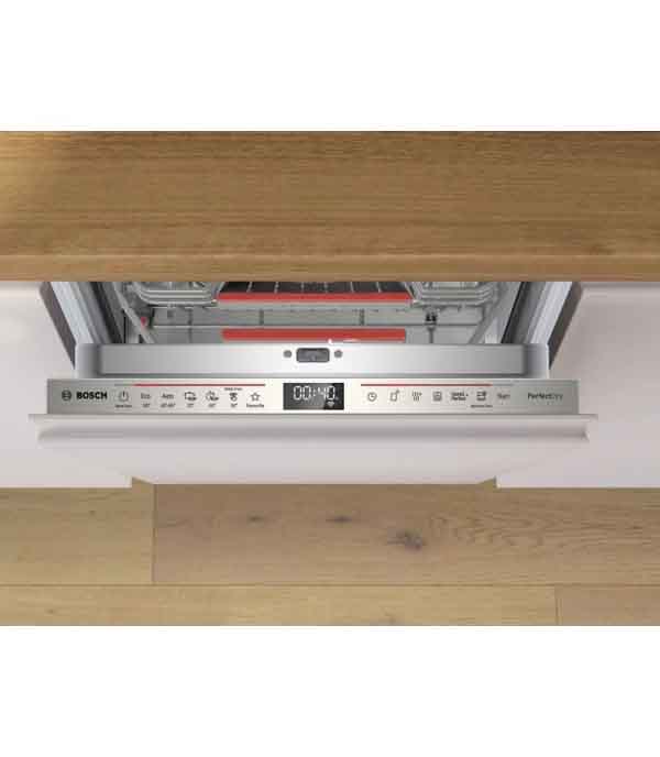 BOSCH SPH6ZMX17E Lavastoviglie da incasso a scomparsa totale, 45 cm, Cerniere Sliding