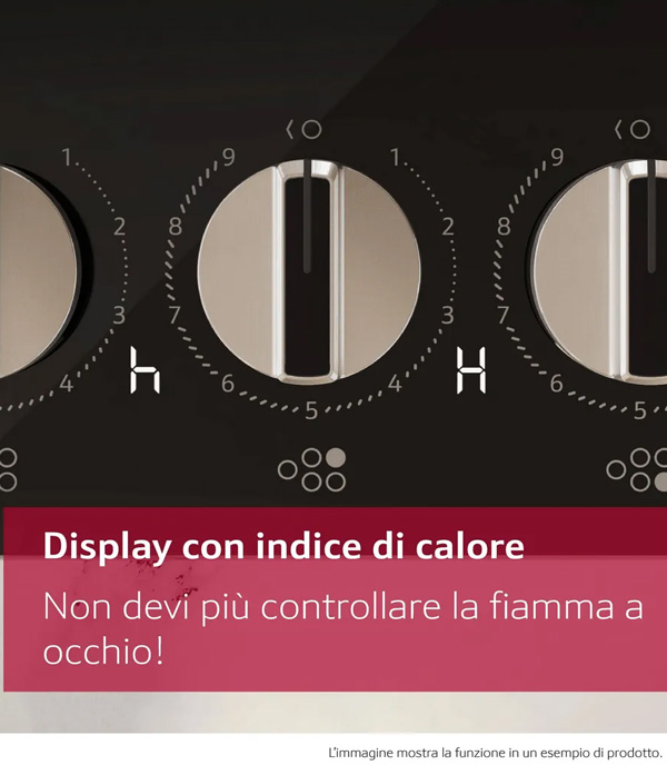 NEFF T29RHS4S0 Piano cottura a gas, 90 cm, Vetro temprato, Nero