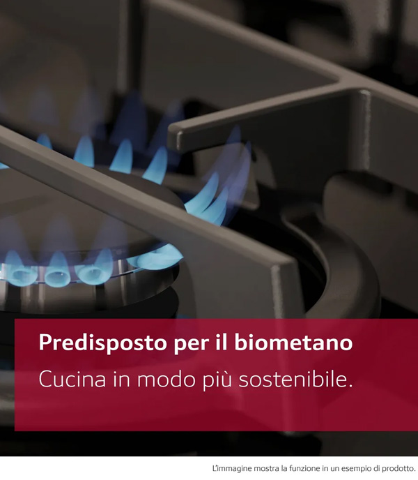 NEFF T29RHS4S0 Piano cottura a gas, 90 cm, Vetro temprato, Nero