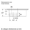 NEFF V57PHQ4C0 Piano a induzione con cappa integrata, 70 cm