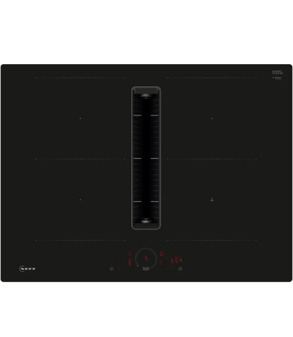 NEFF V57PHQ4C0 Piano a induzione con cappa integrata, 70 cm