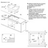 NEFF V57PHQ4C0 Piano a induzione con cappa integrata, 70 cm