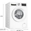 Bosch WGG254ZEII Lavatrice a Carico Frontale 10 kg, 1400 rpm