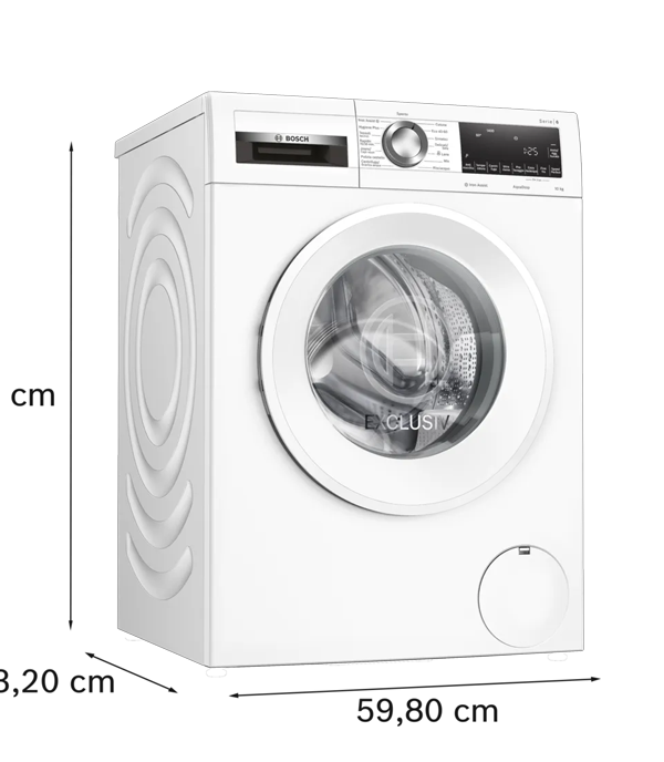 Bosch WGG254ZEII Lavatrice a Carico Frontale 10 kg, 1400 rpm