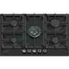NEFF T27CIQ8S0 Piano cottura a gas, 75 cm, acciaio smaltato, Nero