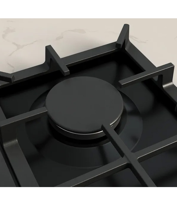NEFF T27CIQ8S0 Piano cottura a gas, 75 cm, acciaio smaltato, Nero