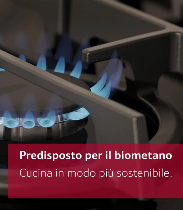 NEFF T27CIQ8S0 Piano cottura a gas, 75 cm, acciaio smaltato, Nero