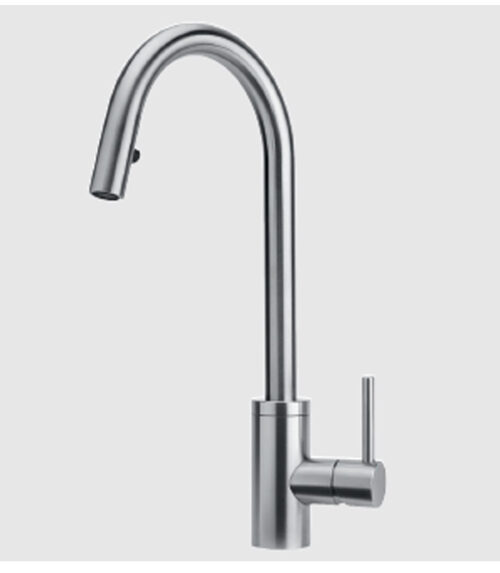 115.0391.755 KWC MISCELATORE INOX-P J-Spout Doccia