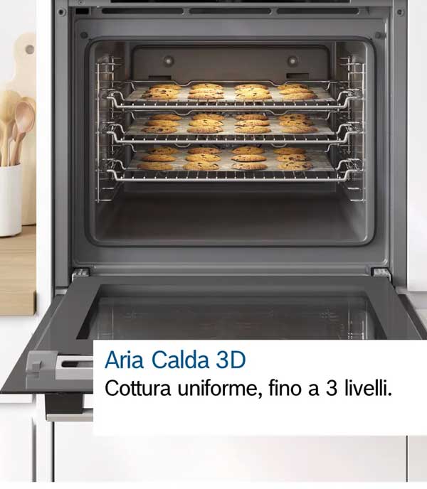 Bosch HRA514BS0 Forno da Incasso Digitale